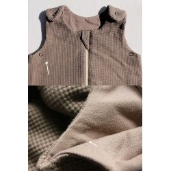 OUTLET 6: Śpiworek z nogawkami z wypełnieniem konopno-bawełnianym | Drowsy Daisy