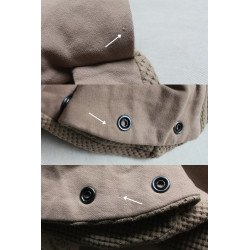 OUTLET 10: Śpiworek bez nogawek z wypełnieniem konopno-bawełnianym | Drowsy Daisy