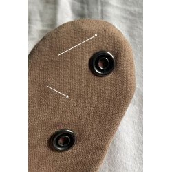 OUTLET 17: Śpiworek z nogawkami z wypełnieniem konopno-bawełnianym | Drowsy Daisy